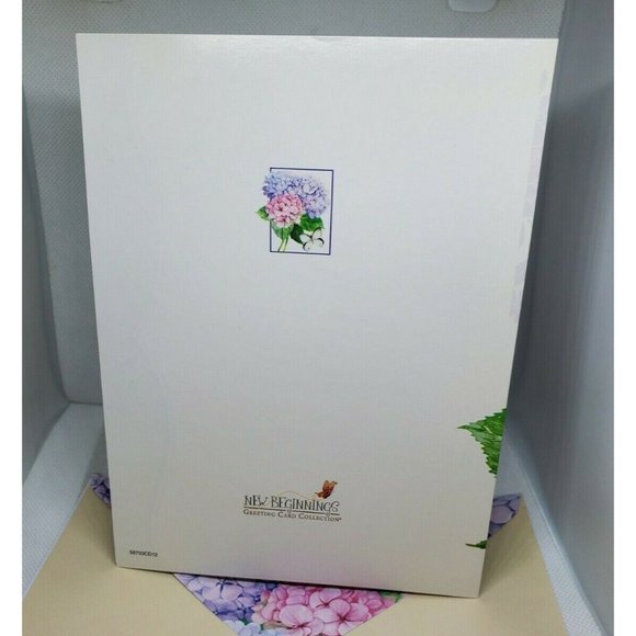 New Beginnings A Very Happy Birthday To You Floral Greeting Card - Picture 5 of 10